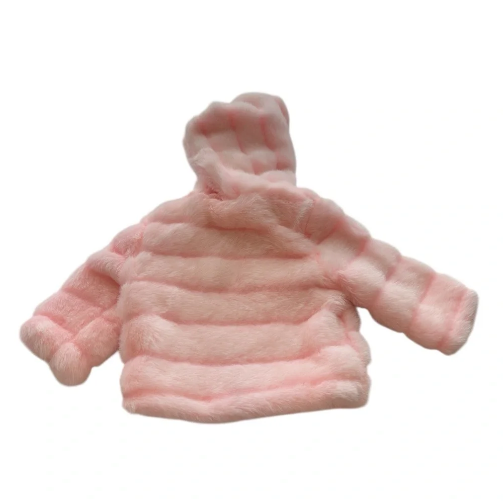 Rothschild Pink Puffer Jacket with Hood